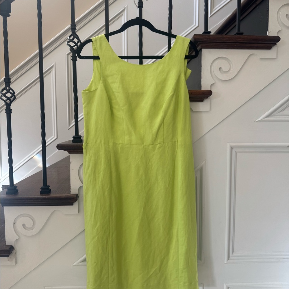 Premise Lime Green Midi Dress